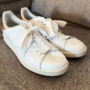 Adidas Women's Stan Smith White/Rose Gold
